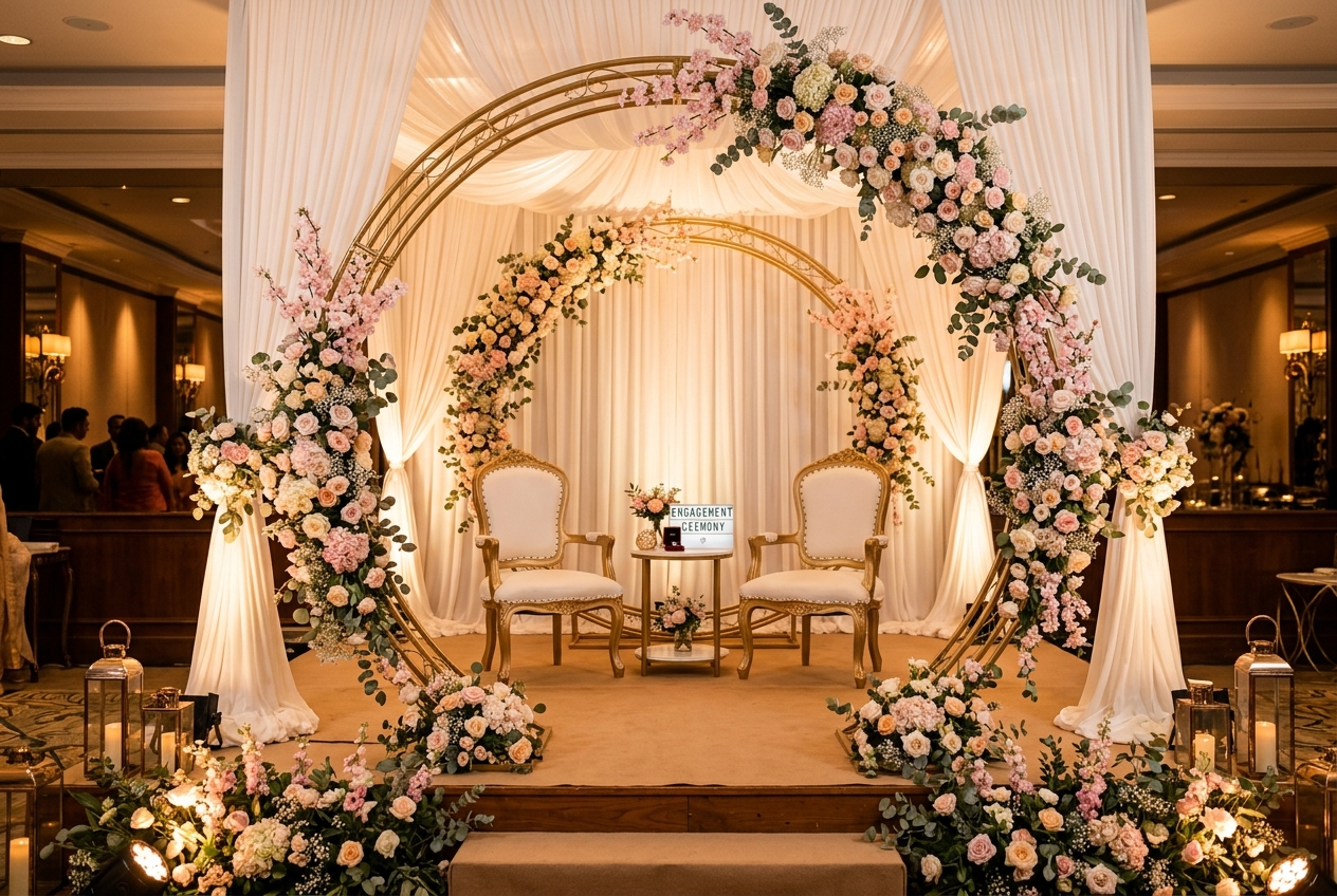 Elegant Engagement Setup